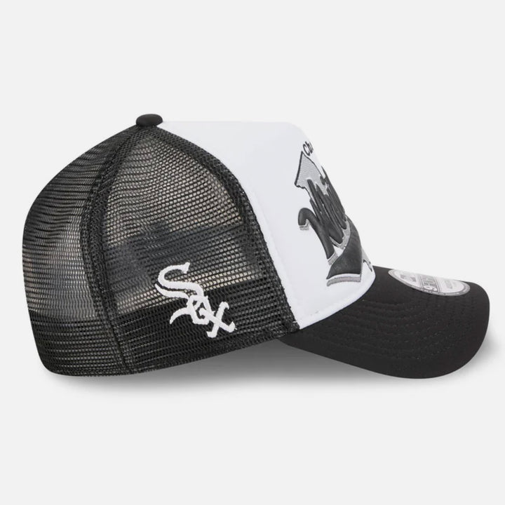 New Era State Flower Trucker C White Sox black/white
