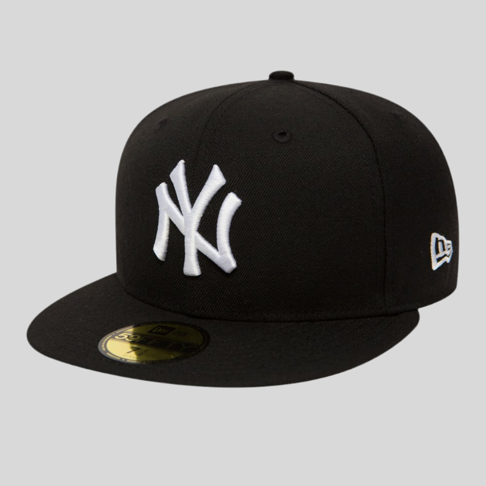New Era Essential 59Fifty NY Yankees black/white - Shop-Tetuan
