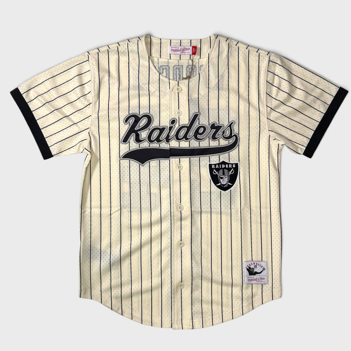 Mitchell &amp; Ness N&amp;N Mesh Button Front Charles Woodson O Raiders