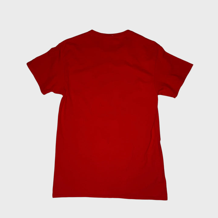 Disney Merch Mickey Mouse X-Mas Tee red M