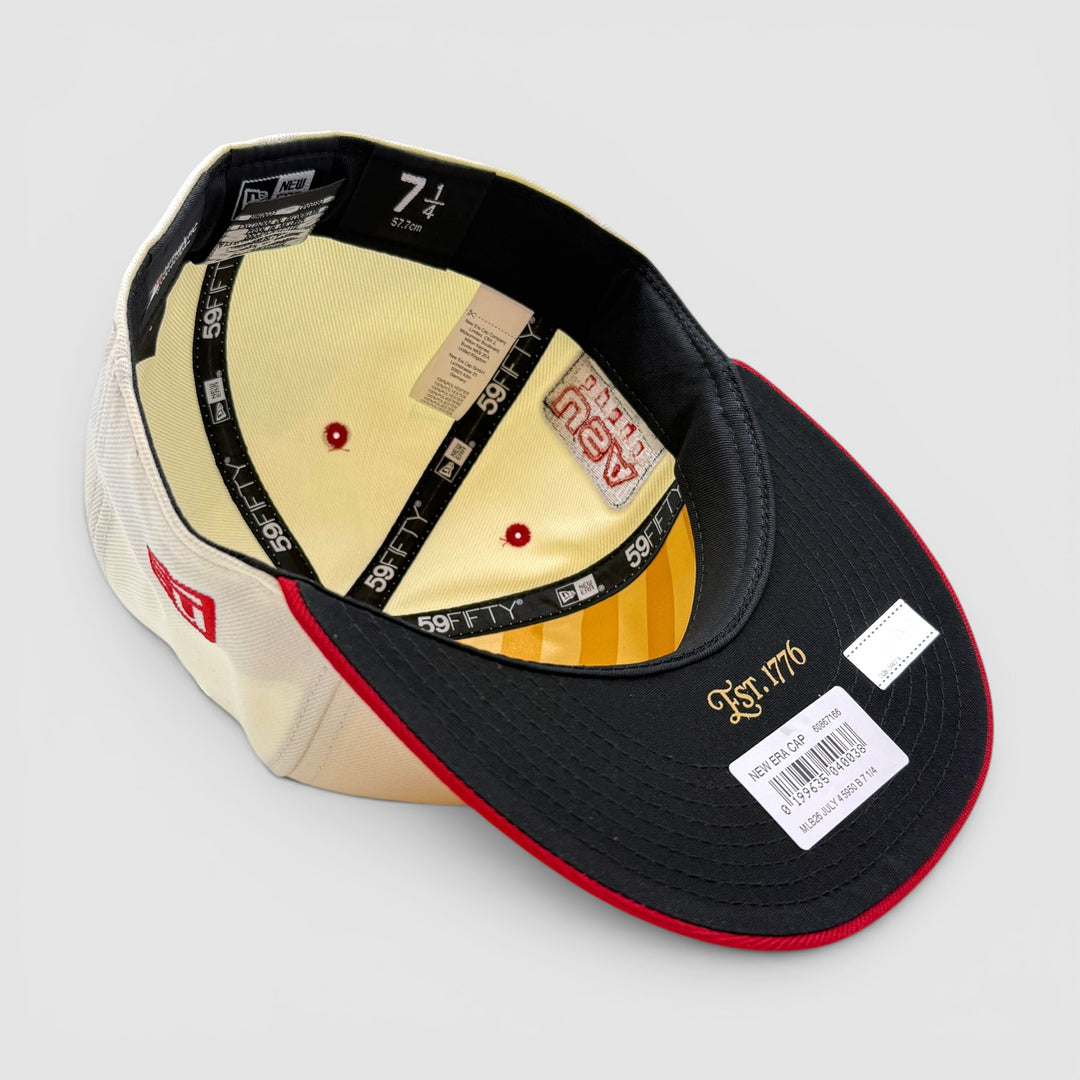 New Era MLB26 July 4 59Fifty B Red Sox chwsca