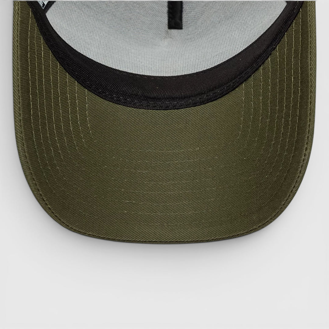 New Era Summer Patch 9Forty A-Frame Trucker Cap olive - Shop-Tetuan