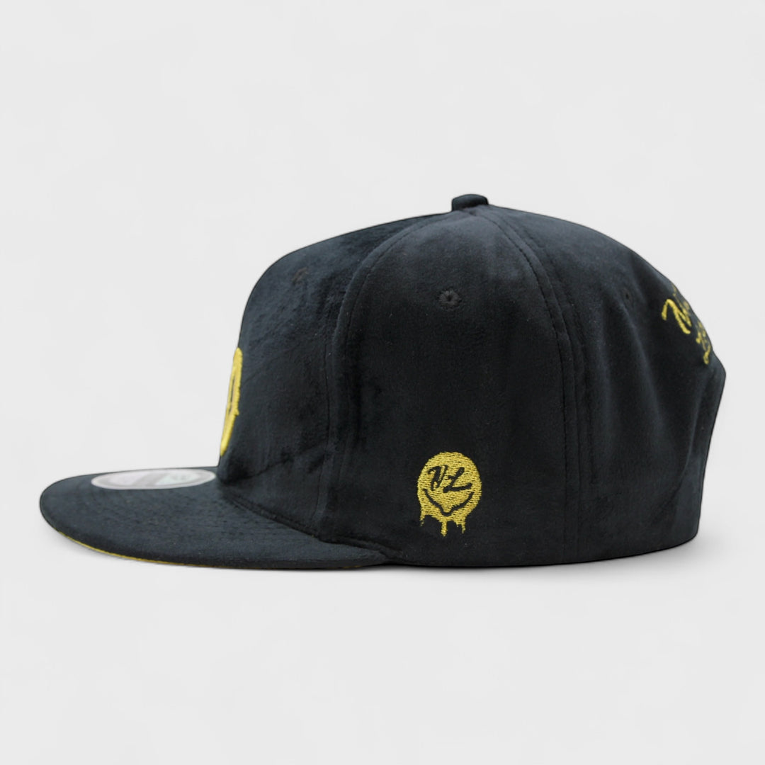 Naughty League Las Vegas Gold Diggers snapback velvet black/gold - Shop-Tetuan