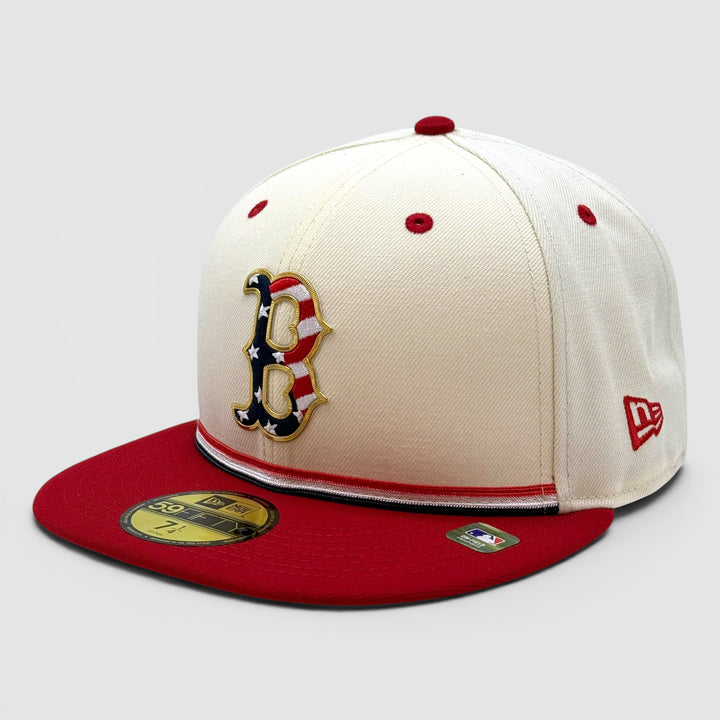 New Era MLB26 July 4 59Fifty B Red Sox chwsca