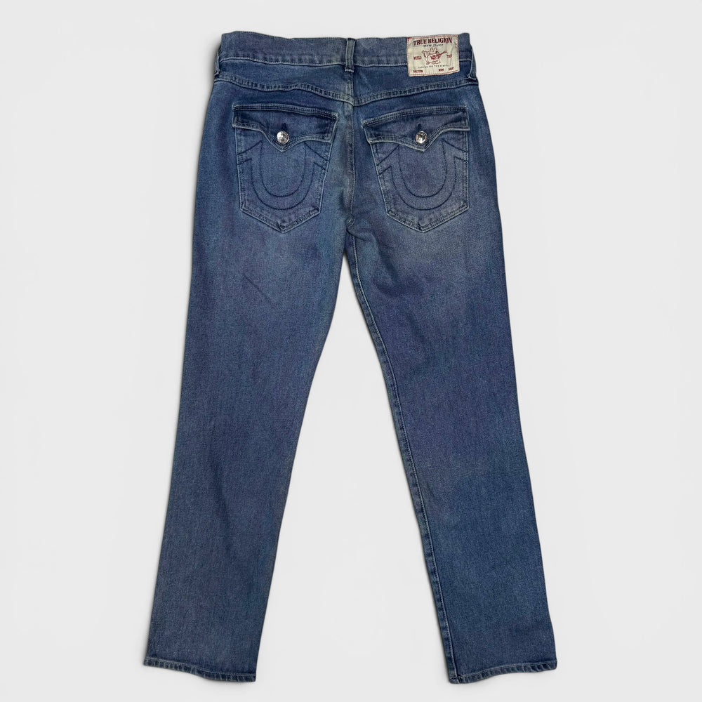 True Religion Geno Relaxed Slim jeans denim blue 32 - Shop-Tetuan