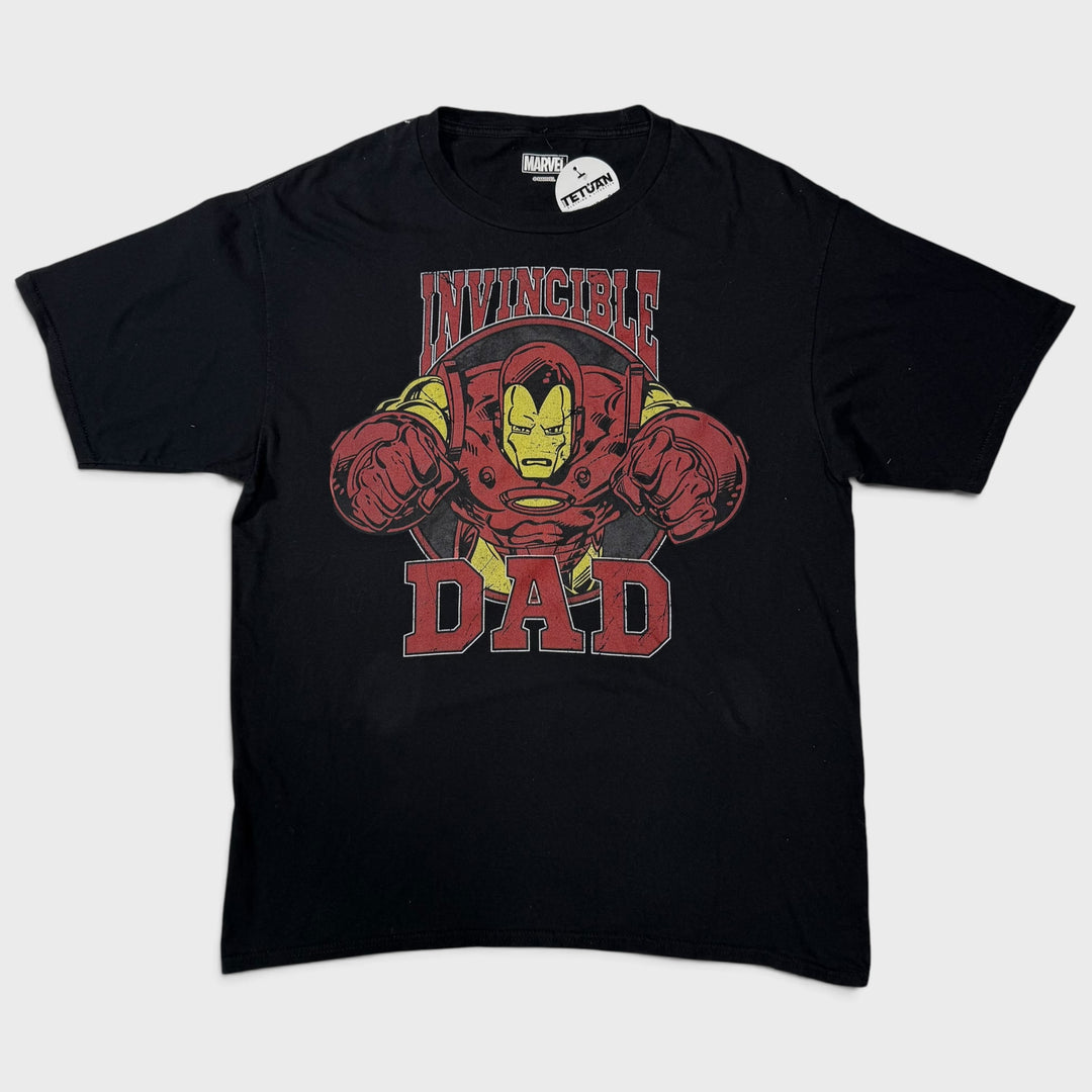 Marvel Invincible Dad tee black M