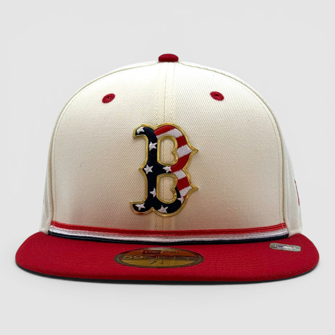 New Era MLB26 July 4 59Fifty B Red Sox chwsca