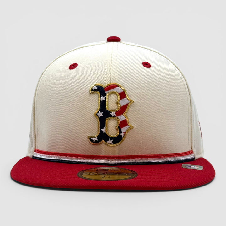 New Era MLB26 July 4 59Fifty B Red Sox chwsca