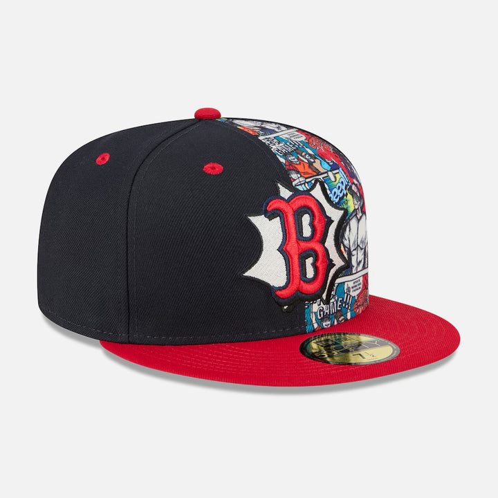 New Era 2025 MLB Diamond Hero Edition 59Fifty B Red Sox navy/red - Shop-Tetuan
