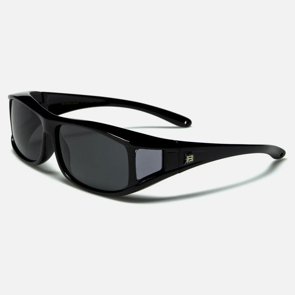 Barricade Polarized Fit-Over Sunglasses black - Shop-Tetuan
