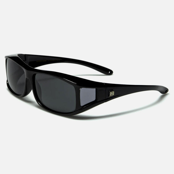 Barricade Polarized Fit-Over Sunglasses black - Shop-Tetuan