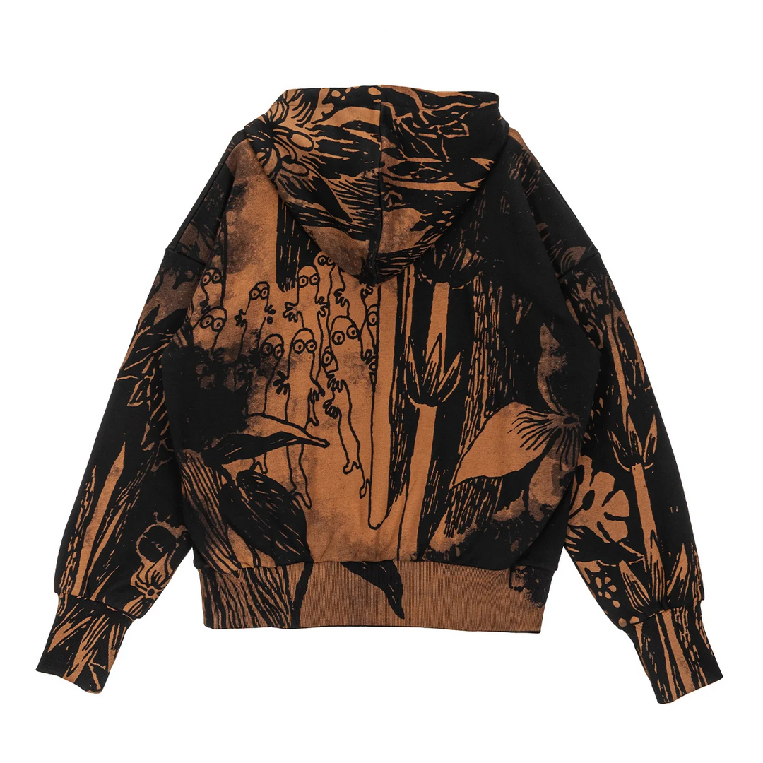 Moomin Mert Otsamo Usva adobe hoodie black/brown