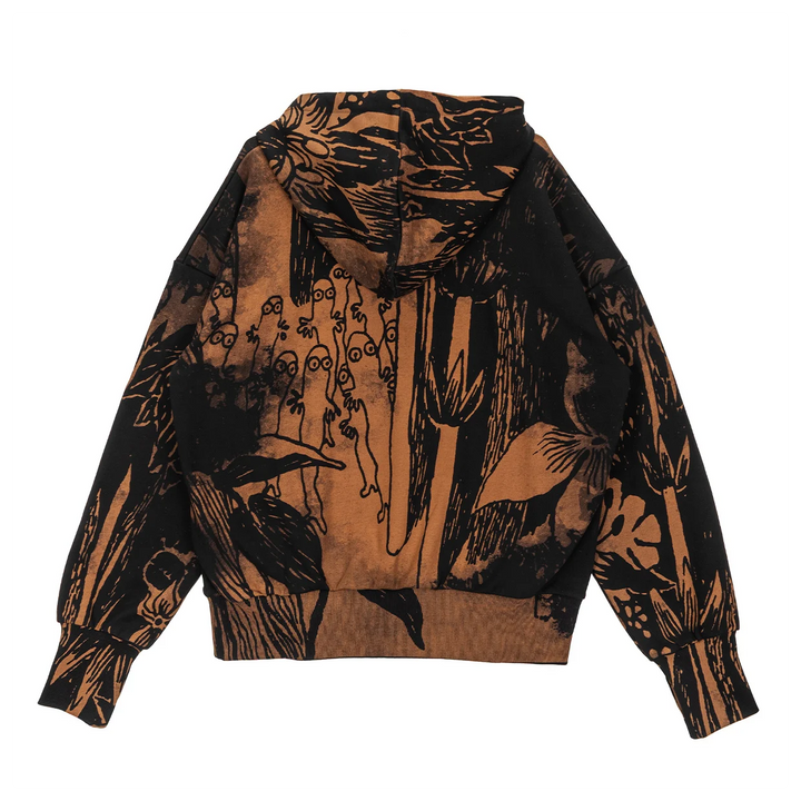 Moomin Mert Otsamo Usva adobe hoodie black/brown