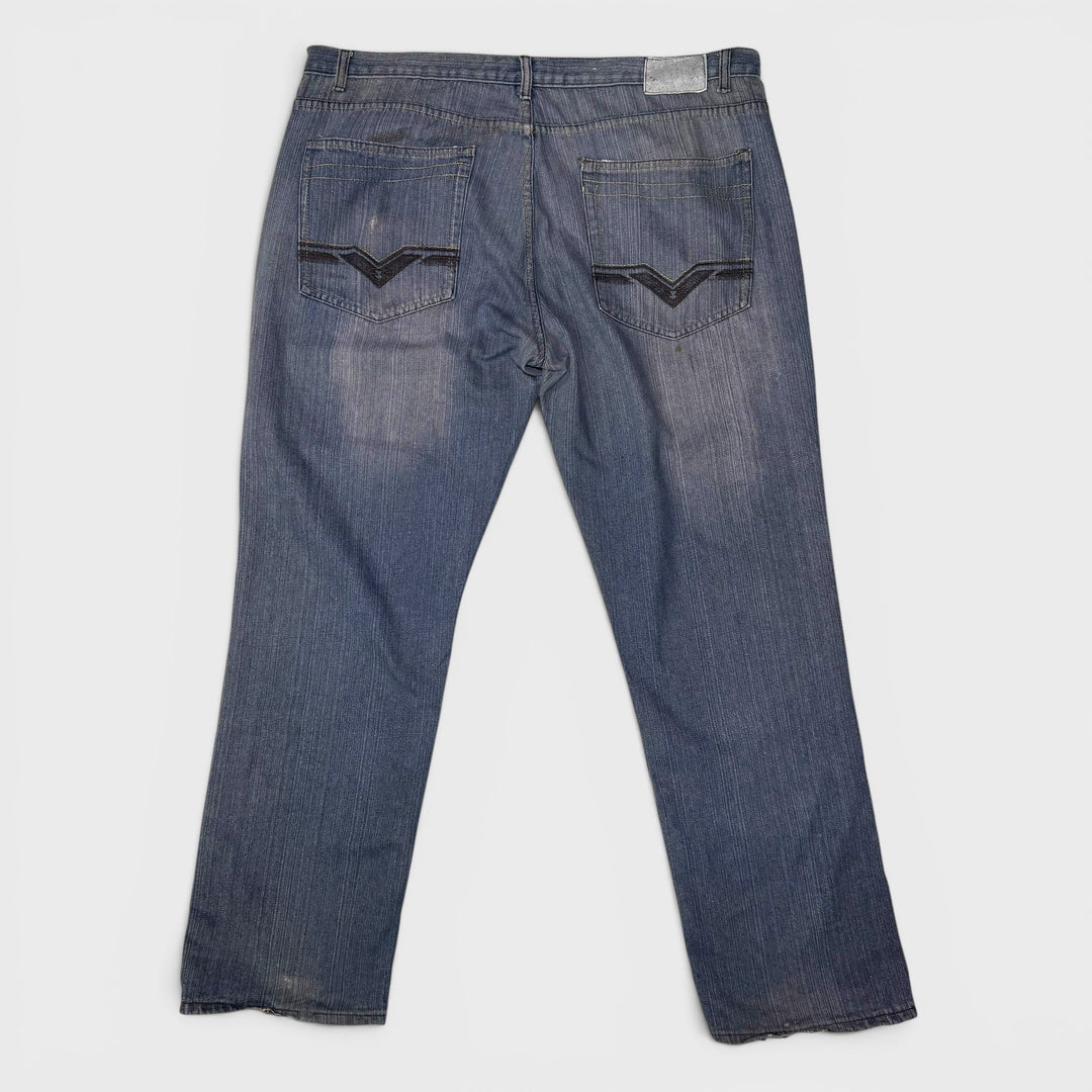 Revoke Y2K Baggy jeans denim blue w42xl32 - Shop-Tetuan