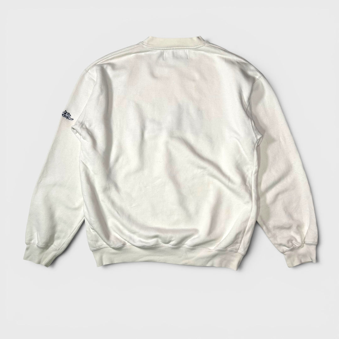 Skulk Learn Respect  Vintage college white M