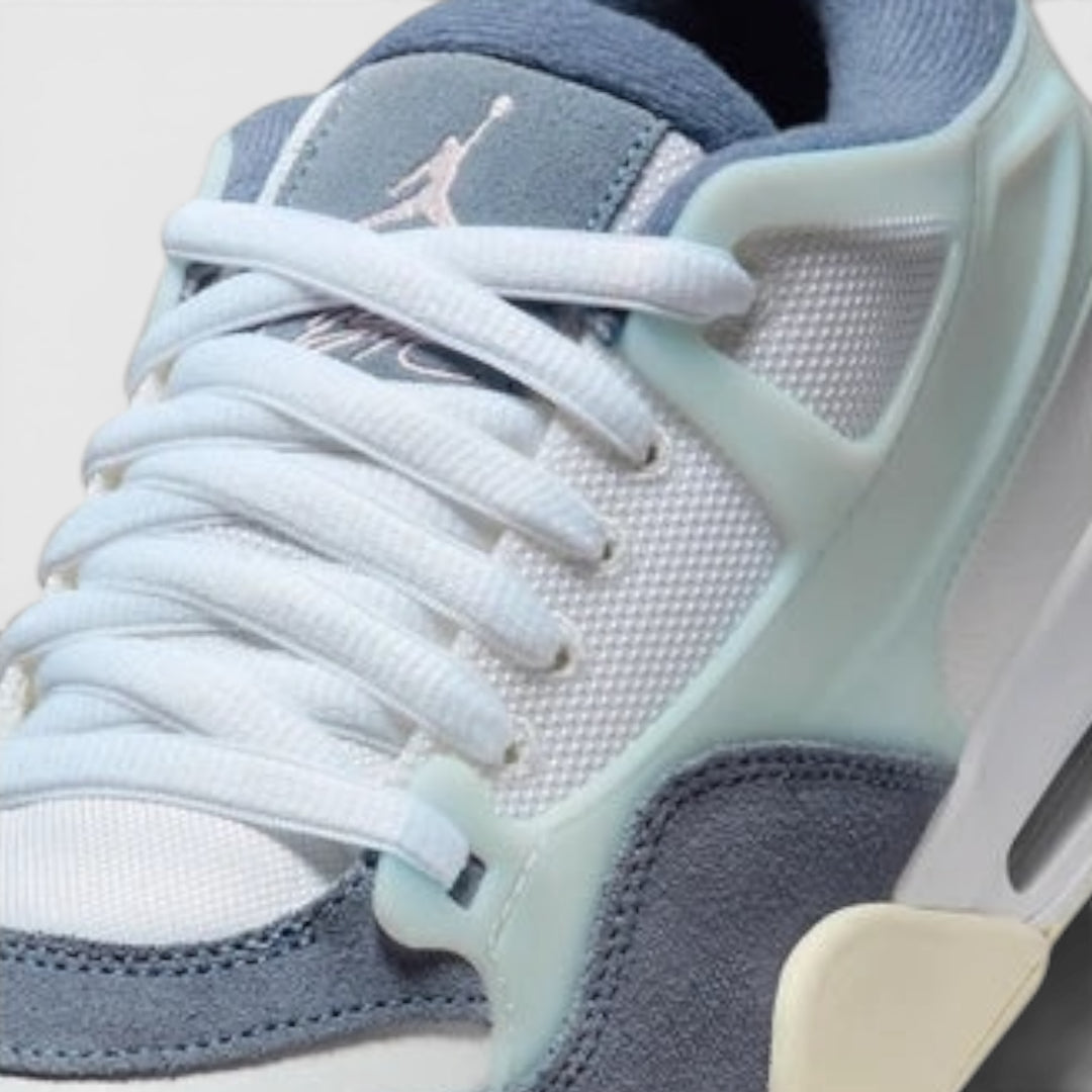 Air Jordan 4 RM white/prism pink-diffused blue