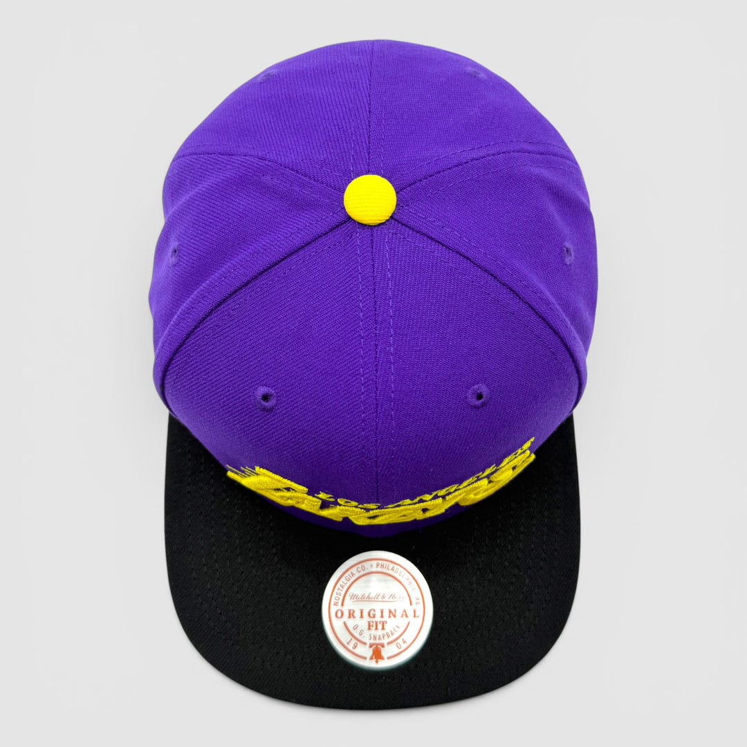 Mitchell &amp; Ness NBA Legendary Away Snapback LA Lakers Purple - Shop-Tetuan