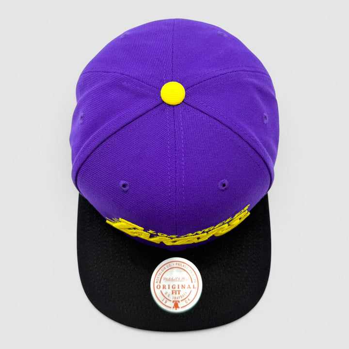Mitchell &amp; Ness NBA Legendary Away Snapback LA Lakers Purple - Shop-Tetuan