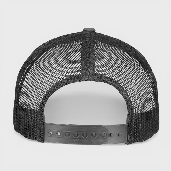 The Classics Yupoong 5-panel Retro Trucker cap charcoal - Shop-Tetuan