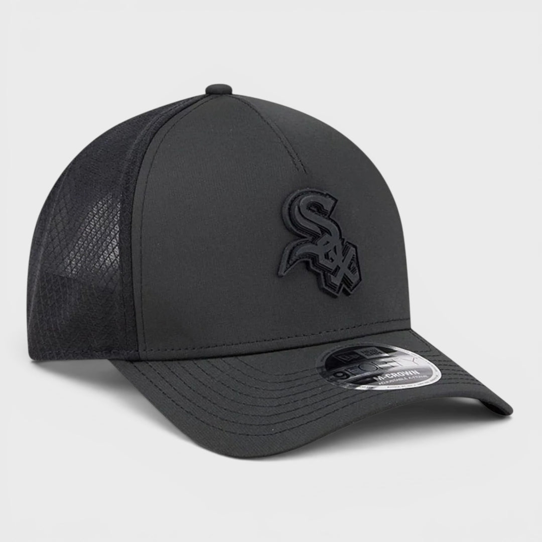 New Era MLB Badged 9Forty M-Crown A-Frame Trucker C White Sox black - Shop-Tetuan