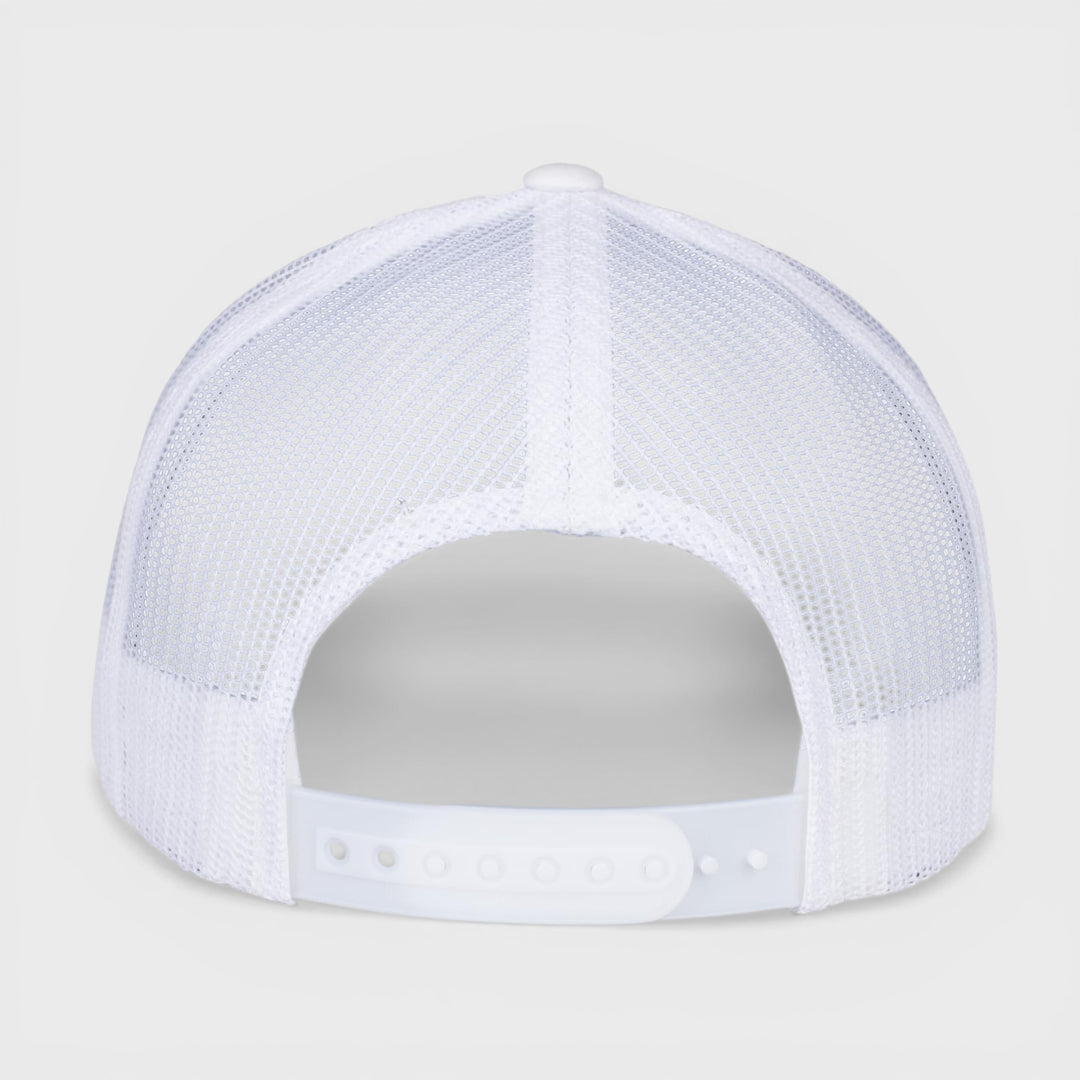 The Classics Yupoong 5-panel Retro Trucker cap white - Shop-Tetuan