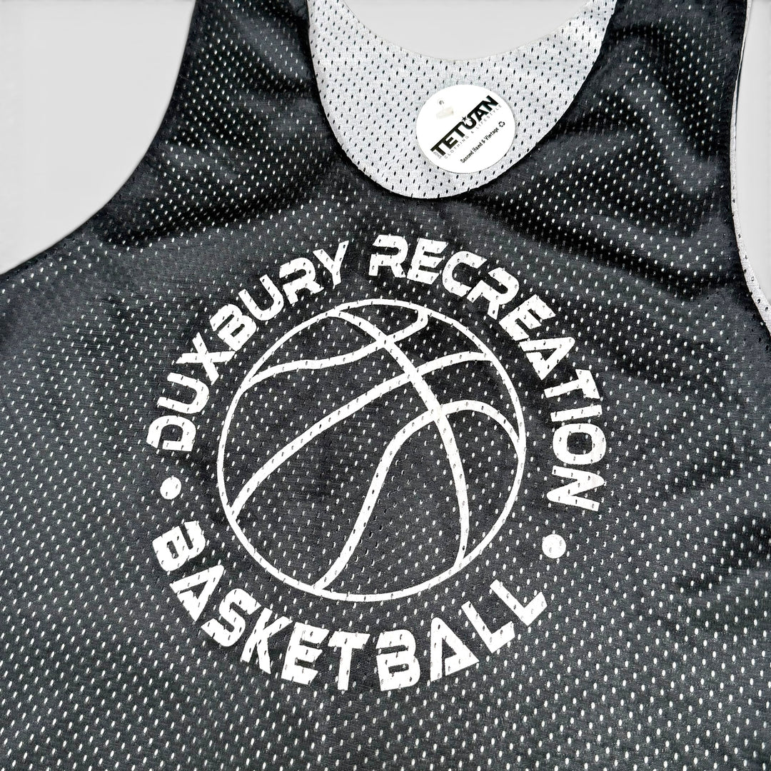 A4 Duxbury Recreation Basketball Reversible jersey black/white S - Shop-Tetuan