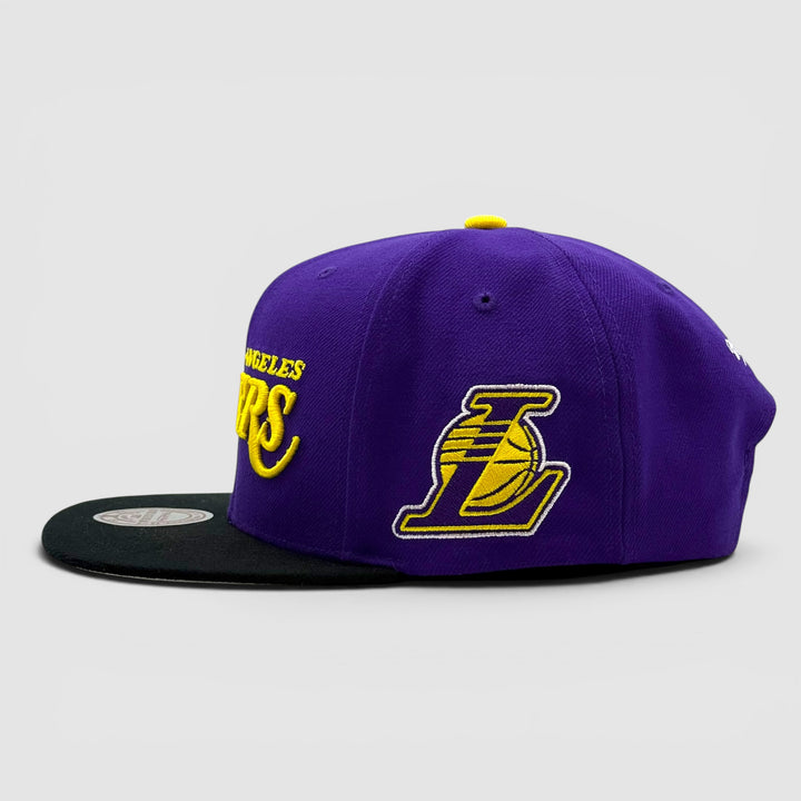 Mitchell &amp; Ness NBA Legendary Away Snapback LA Lakers Purple - Shop-Tetuan