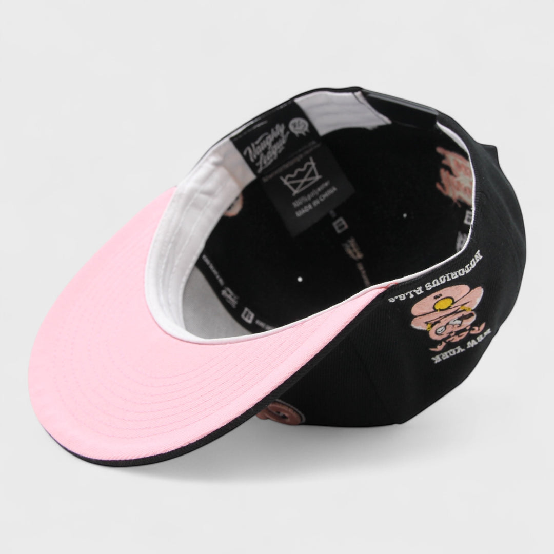 Naughty League New York Notorious Pigs snapback black/pink - Shop-Tetuan
