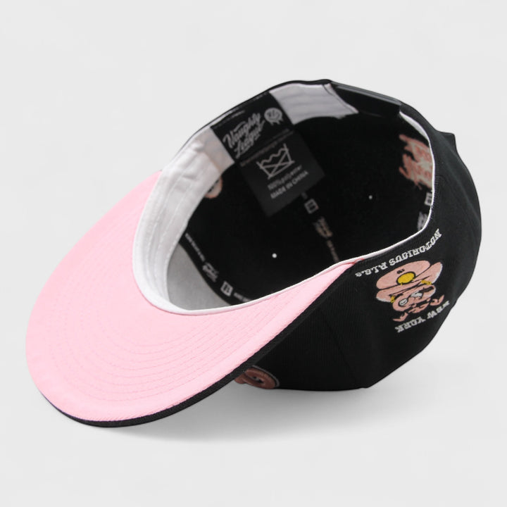 Naughty League New York Notorious Pigs snapback black/pink - Shop-Tetuan