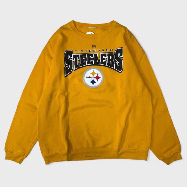 NFL Vintage Pittsburgh Steelers crewneck yellow L