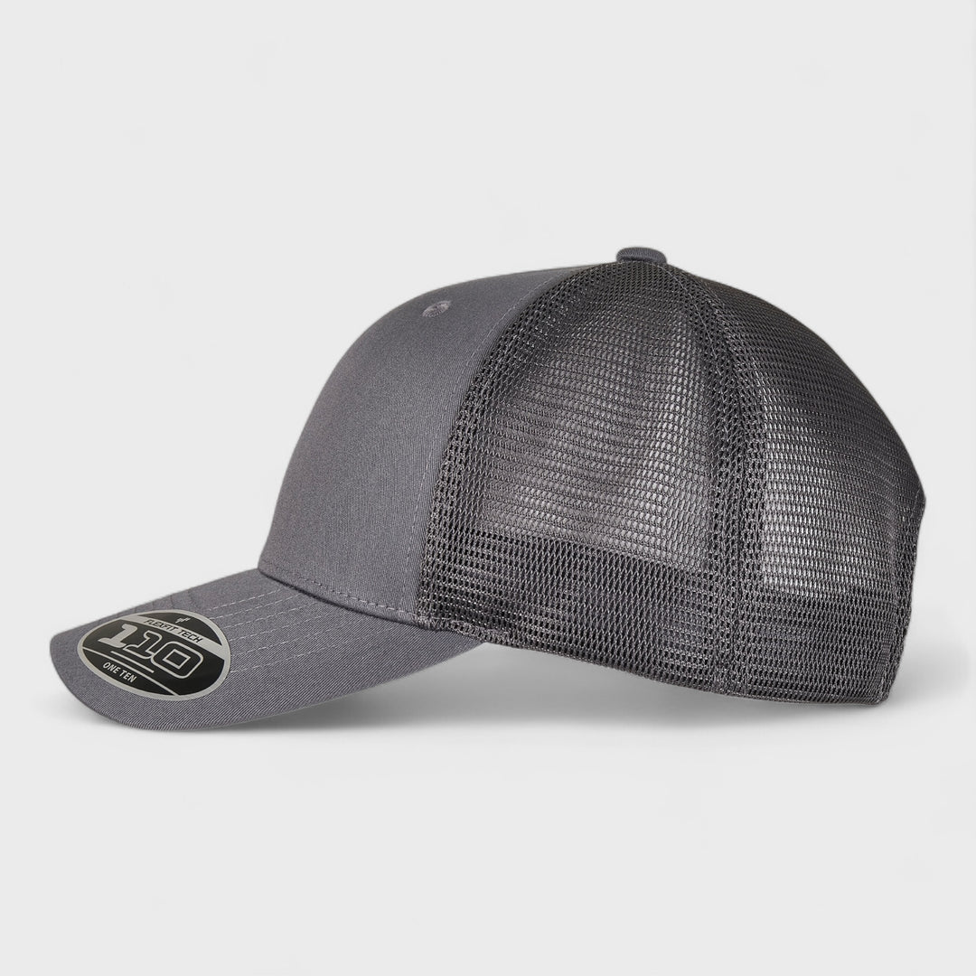 110 Flexfit Melange Trucker grey/melange