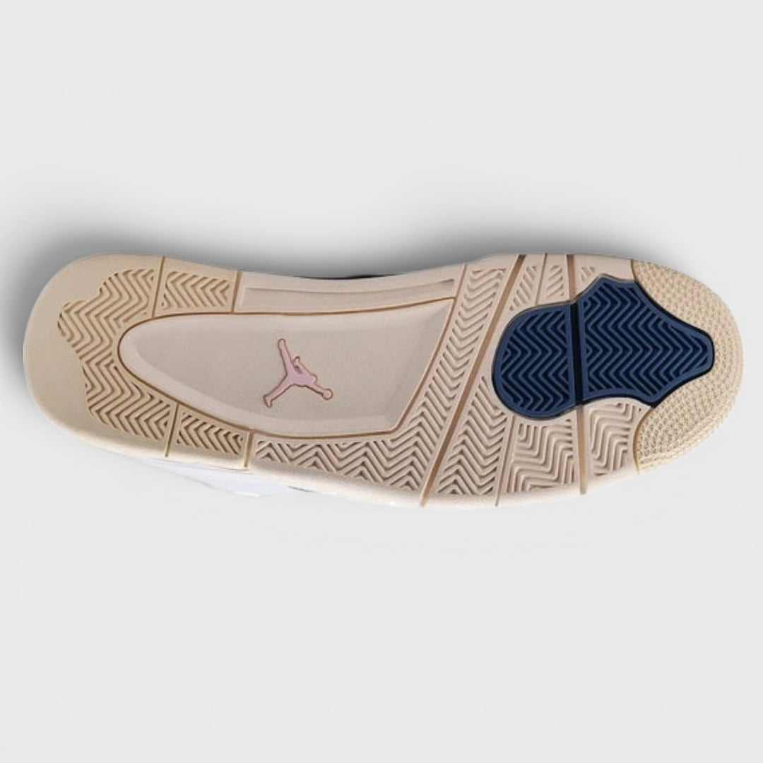 Air Jordan 4 RM white/prism pink-diffused blue