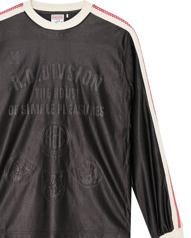 Deus Ex Machina Kazuko jersey anthracite grey