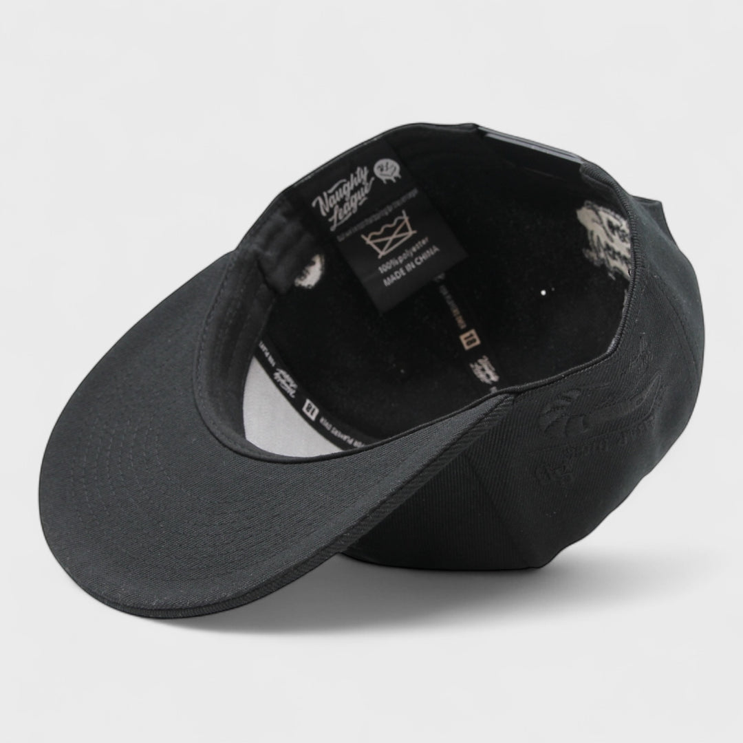 Naughty League San Diego Shrimp Dicks Icon Logo snapback black/black - Shop-Tetuan