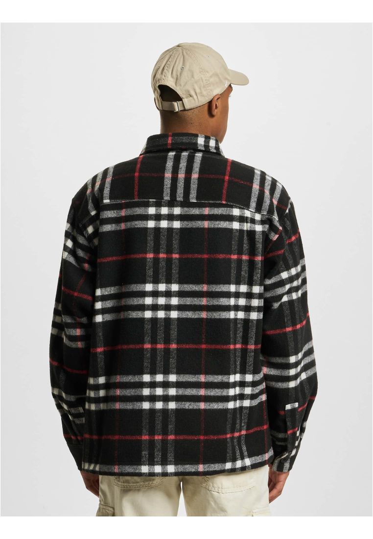 DEF Woven Shaket shirts black/red - Shop-Tetuan