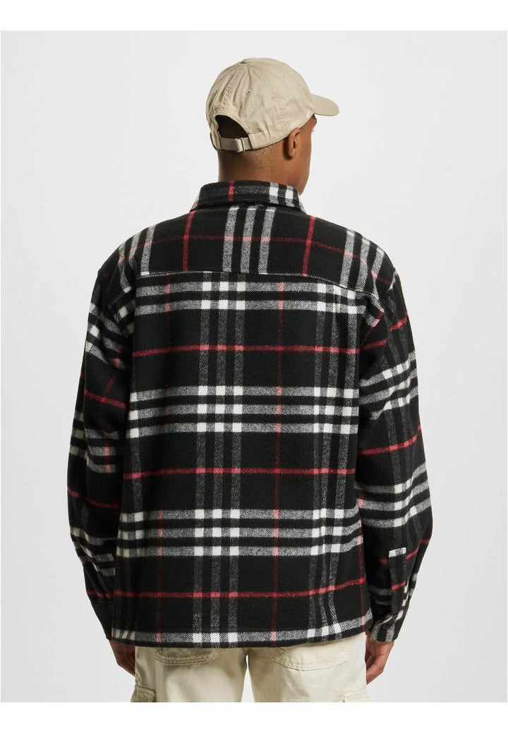 DEF Woven Shaket shirts black/red - Shop-Tetuan