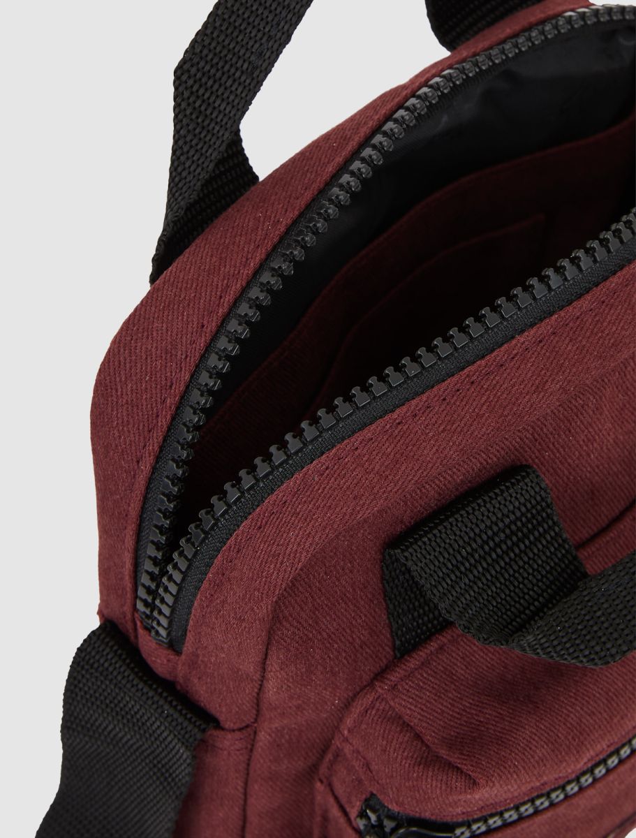 Dickies Moreauville Cross Body Bag burgundy