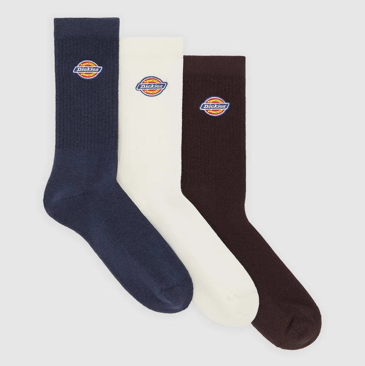 Dickies Valley Grove socks navy/white/brown