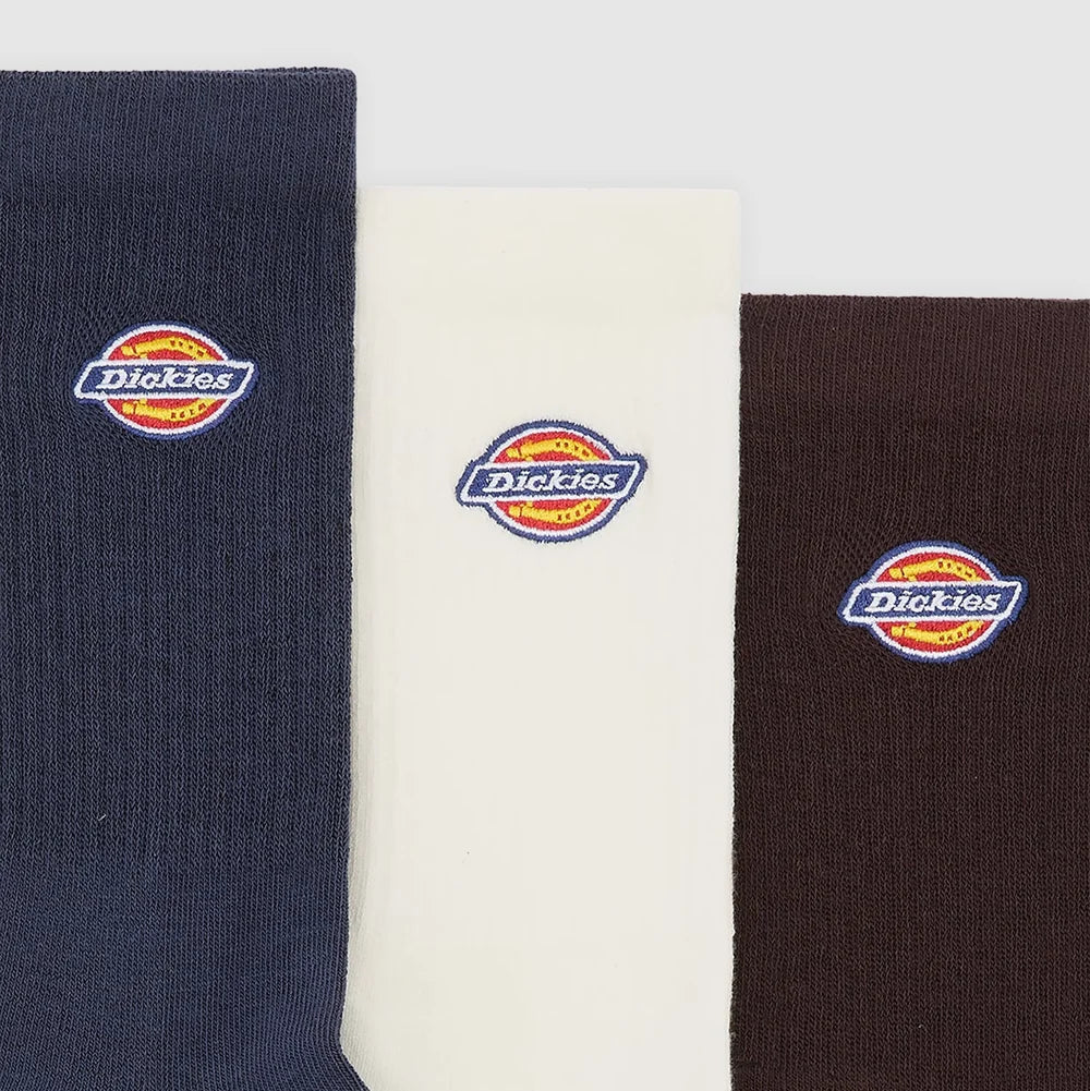Dickies Valley Grove socks navy/white/brown