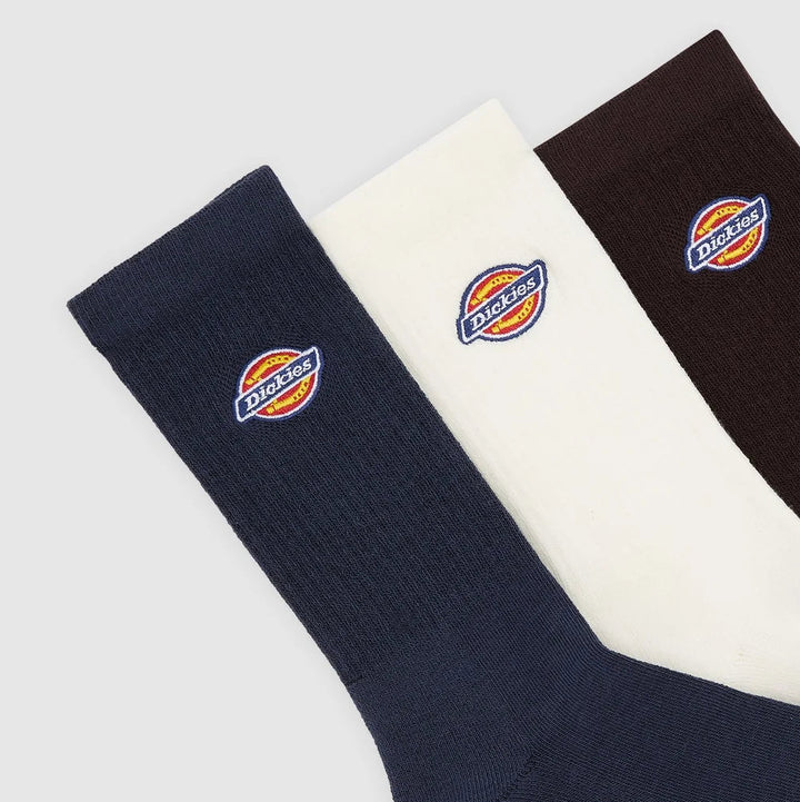 Dickies Valley Grove socks navy/white/brown