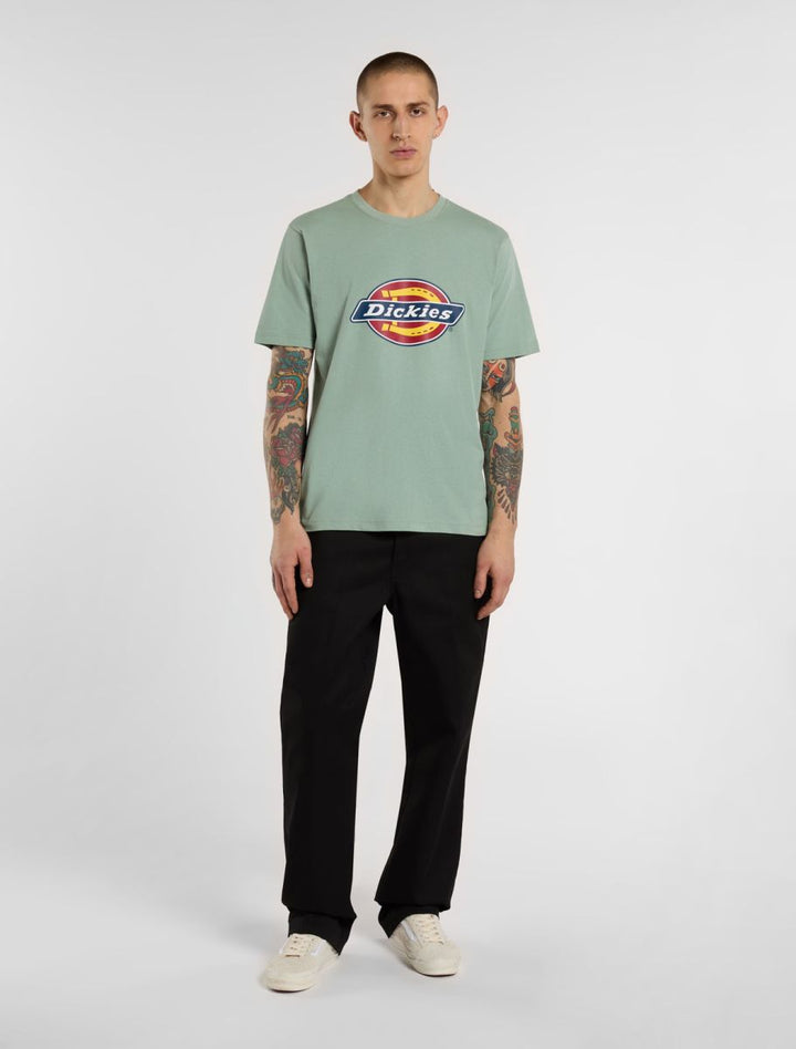 Dickies Icon Logo tee iceberg green