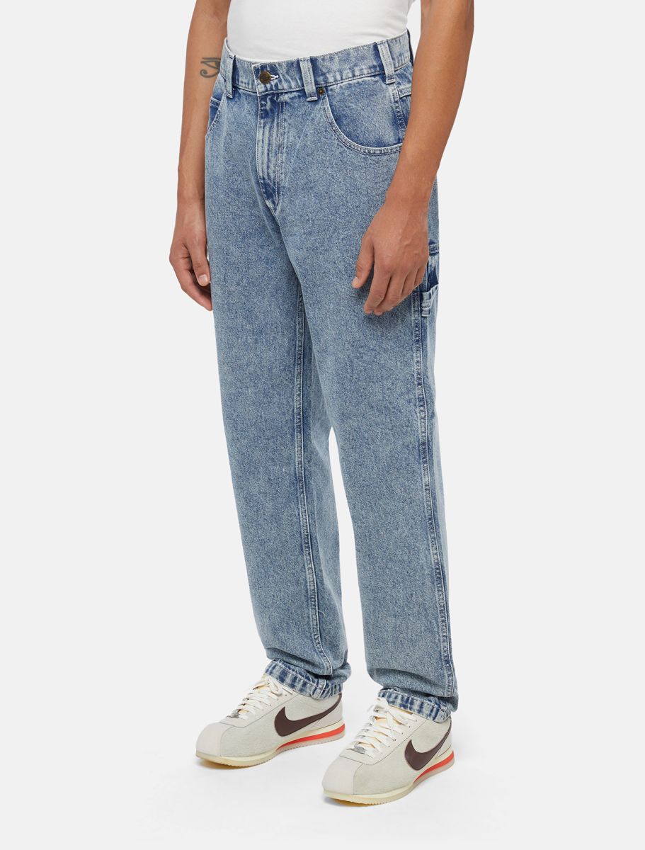 Dickies Garyville Denim Trousers blue marple w - Shop-Tetuan