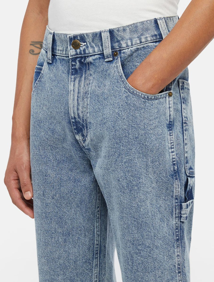 Dickies Garyville Denim Trousers blue marple w - Shop-Tetuan