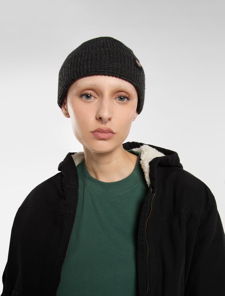Dickies Woodworth Waffle beanie black - Shop-Tetuan