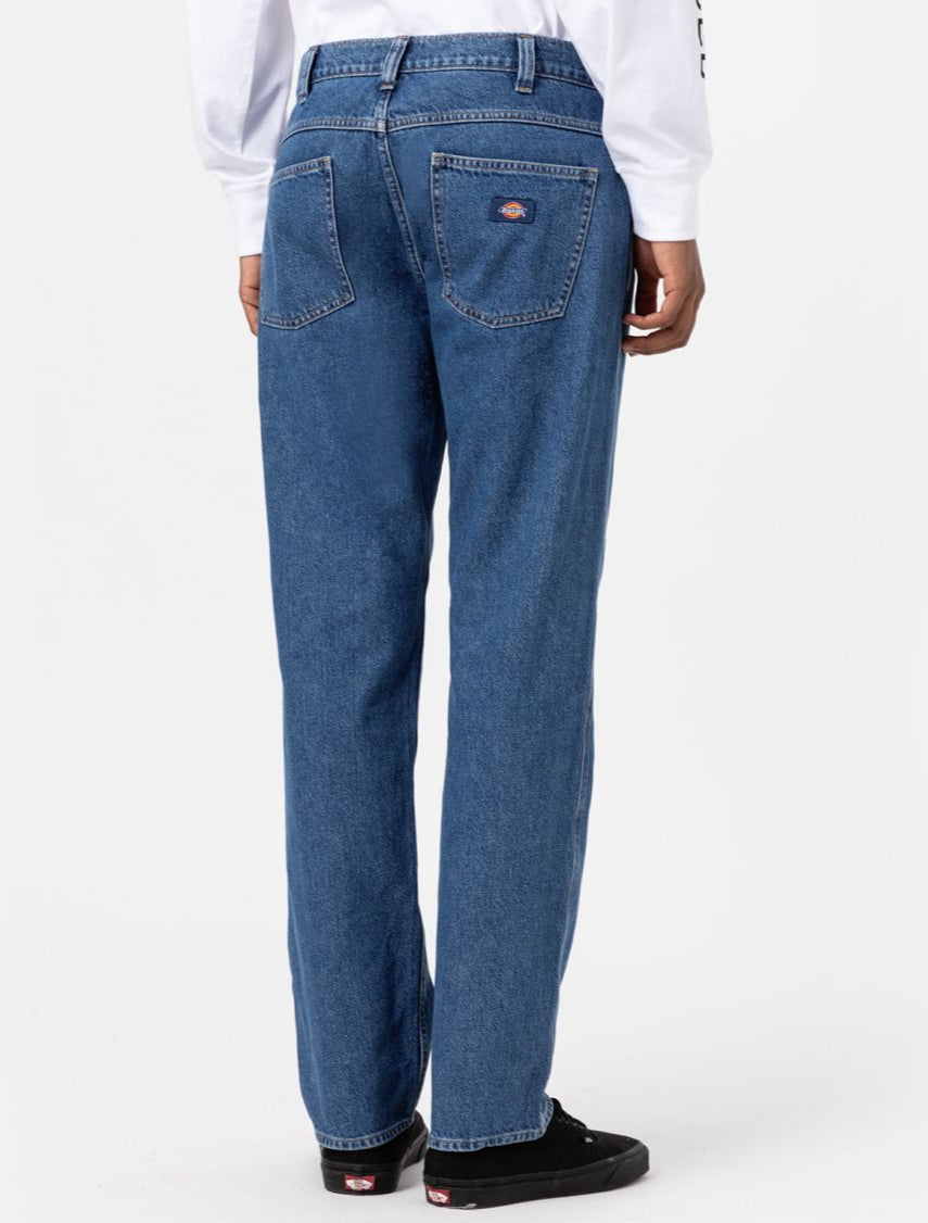 Dickies Houston Denim Trousers classic blue - Shop-Tetuan