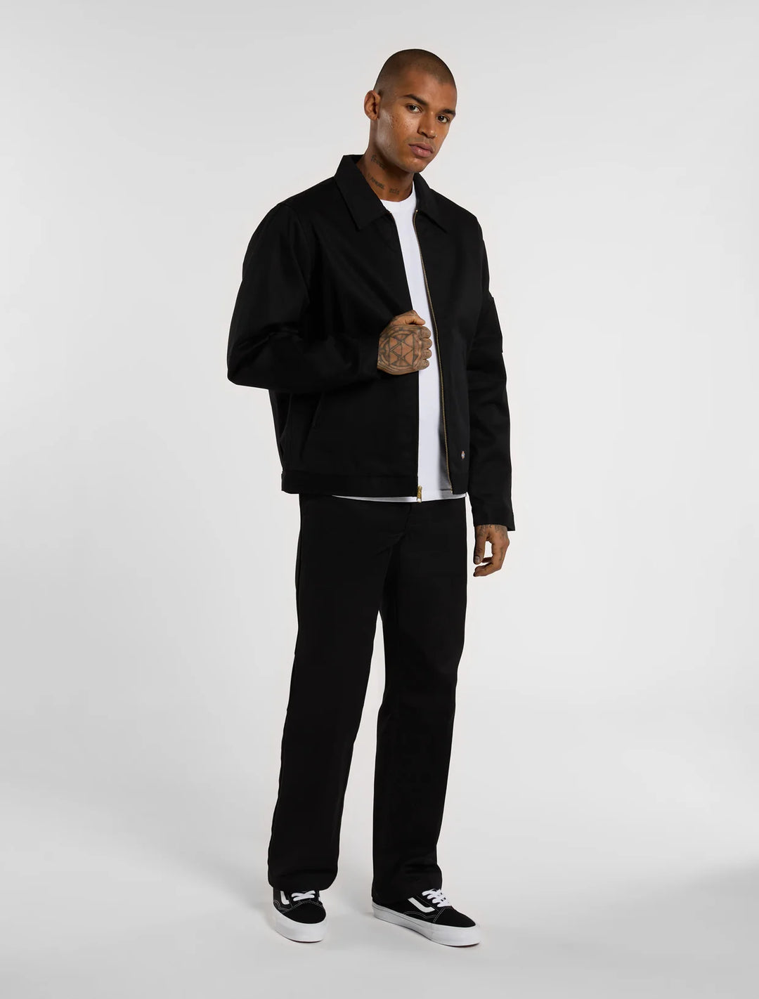 Dickies Lined Eisenhower jacket rec black