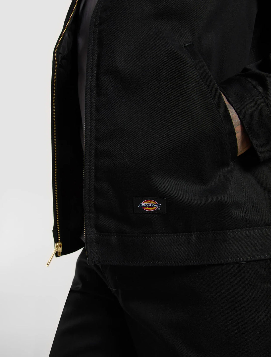 Dickies Lined Eisenhower jacket rec black