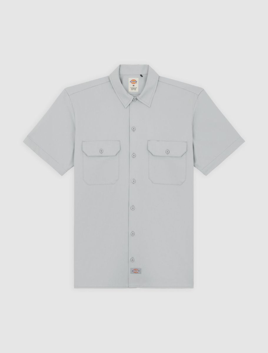 Dickies Short Sleeve Work Shirt ultimate grey - Shop-Tetuan