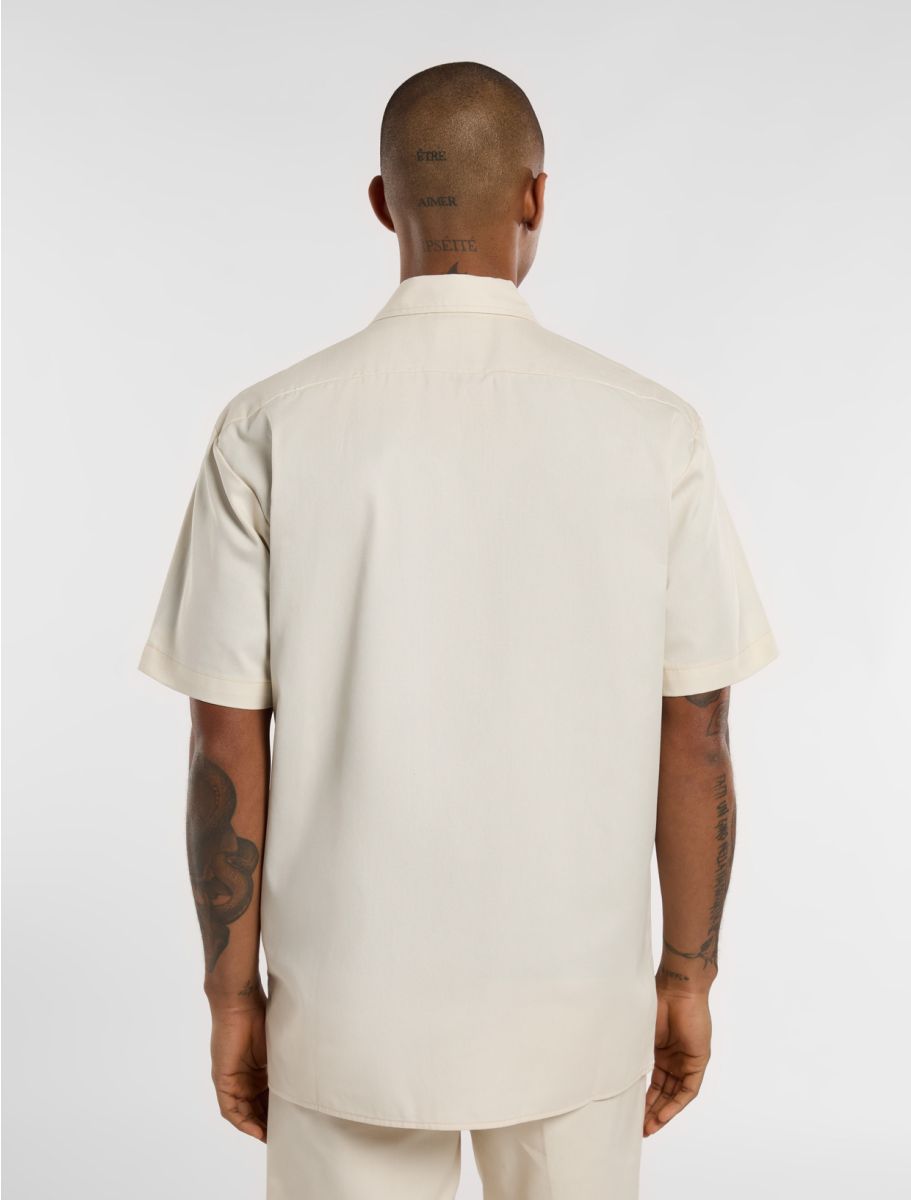 Dickies Short Sleeve Work Shirt wood as - Shop-Tetuan