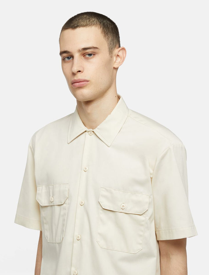 Dickies Short Sleeve Work Shirt wood as - Shop-Tetuan